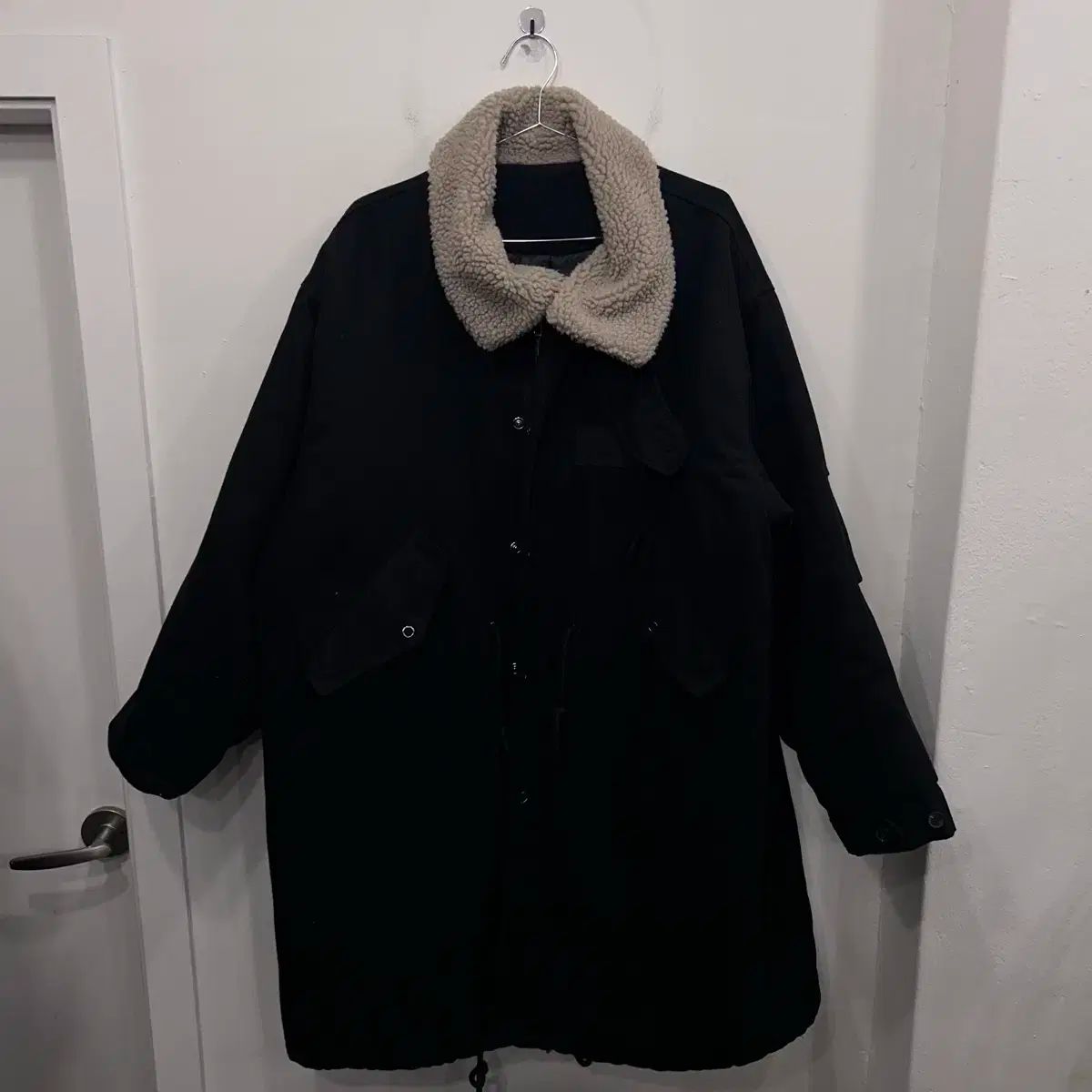 ザ ラブカンパニー シープスキン KARA ウール キルティング マウンテンパーカー ダウン コート