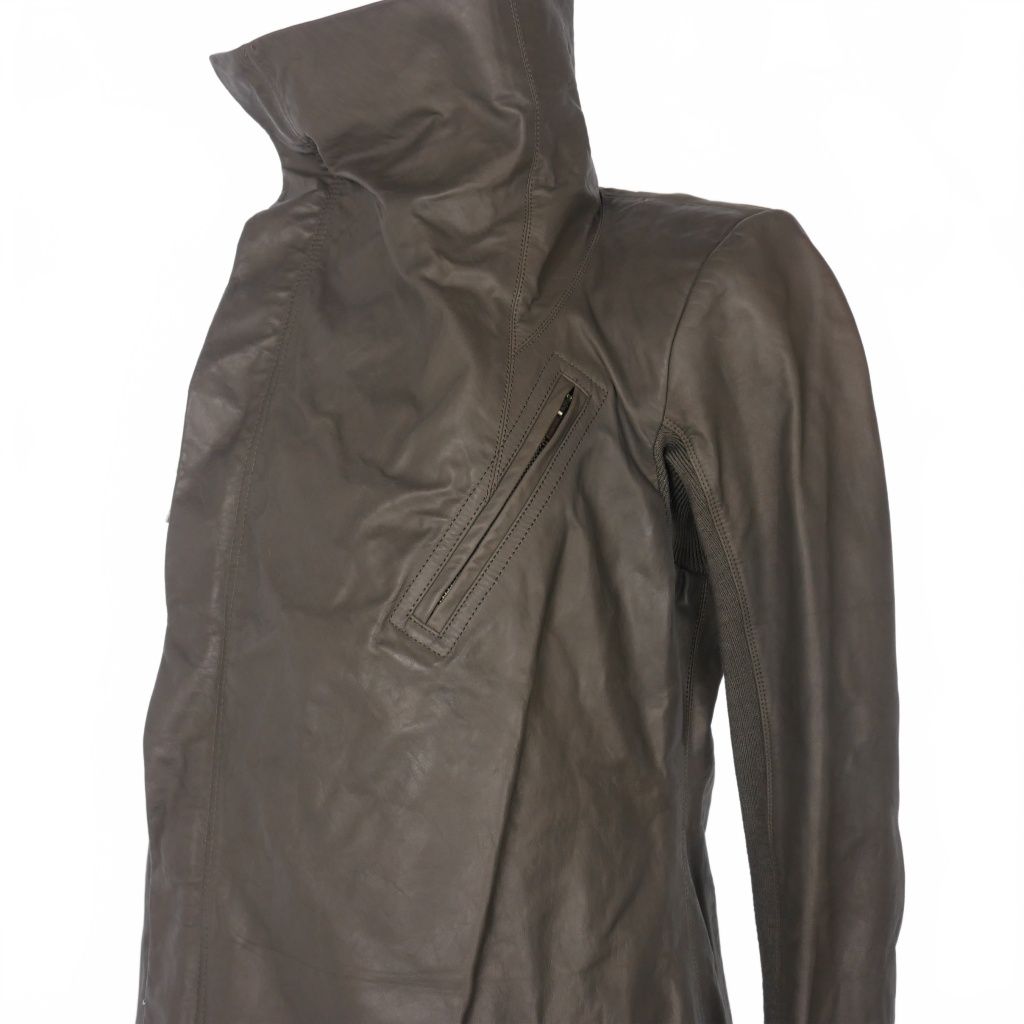 リックオウエンス レザーライダース Rick Owens - Rick Owens リックオウエンス レザー ライダース