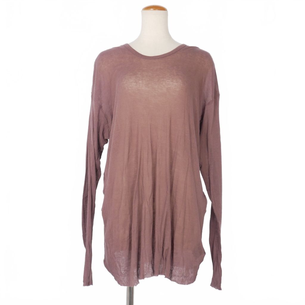 ハイダーアッカーマン Haider Ackermann リブ ジャージー カットソー