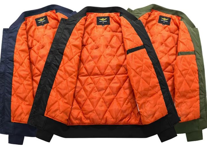 ジャケット フライトジャケット MA-1 ミリタリー 中綿 防寒 保温 防風