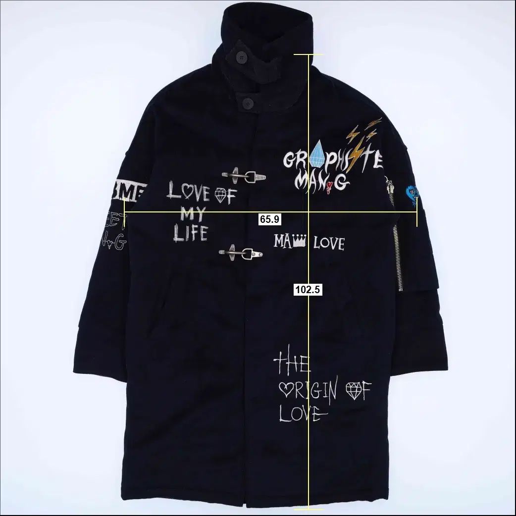 グラフィティスト万治 刺繍