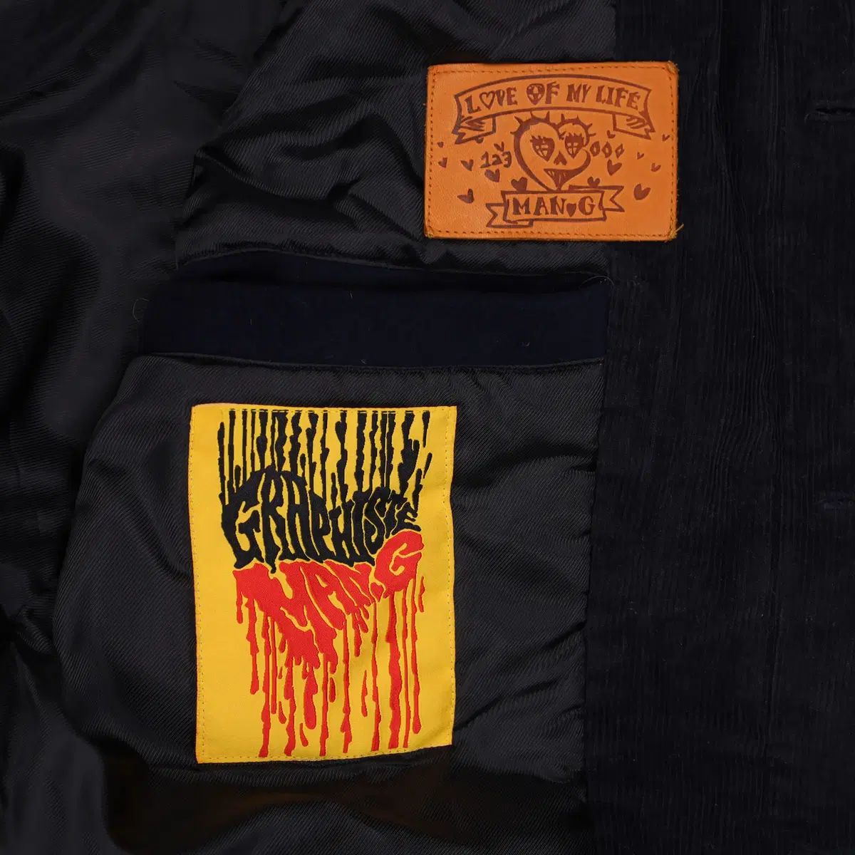 グラフィティスト万治 刺繍