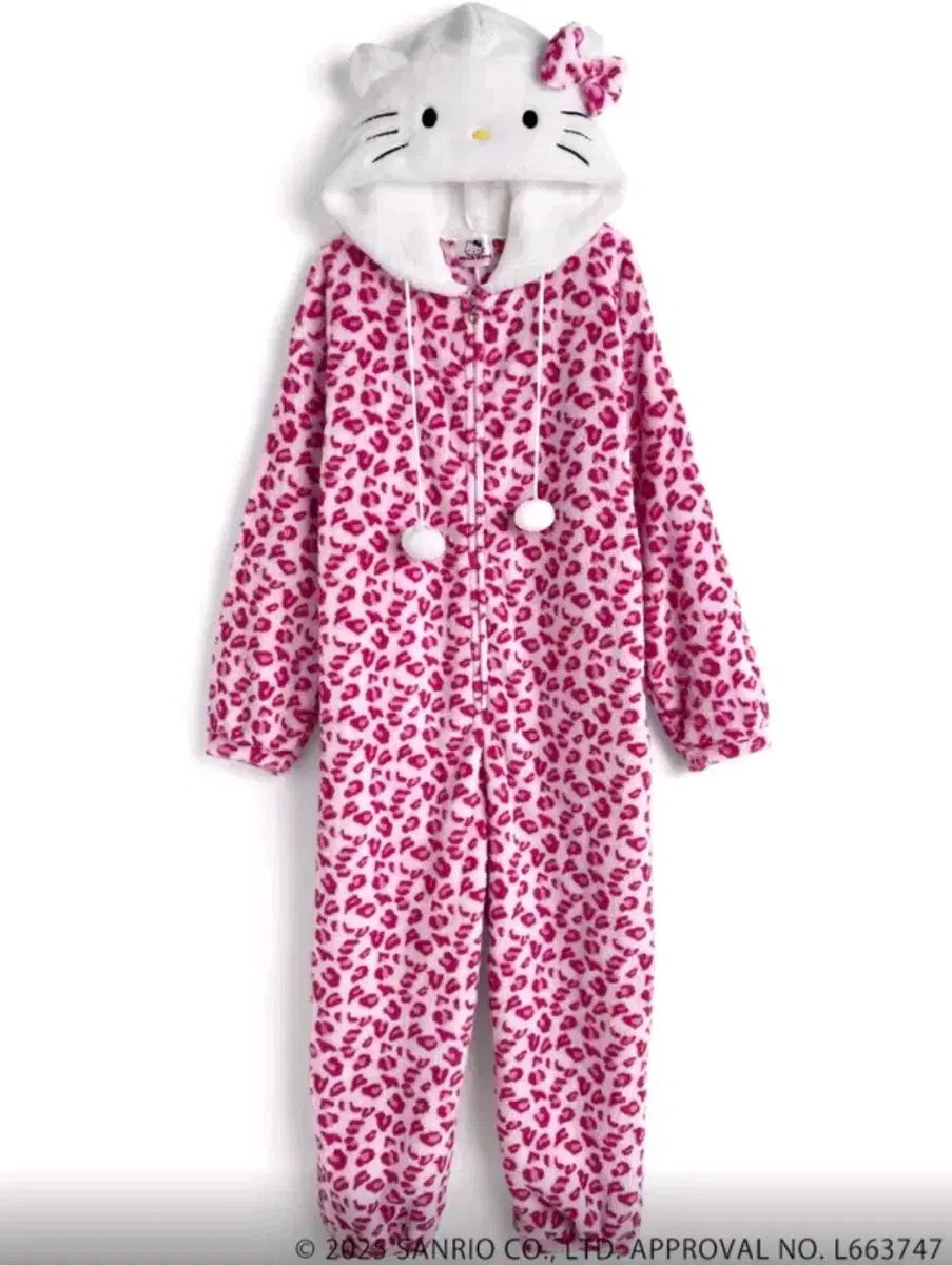 GRL ピンク レオパード ハローキティ キティ パジャマ ギャル 姉ギャル