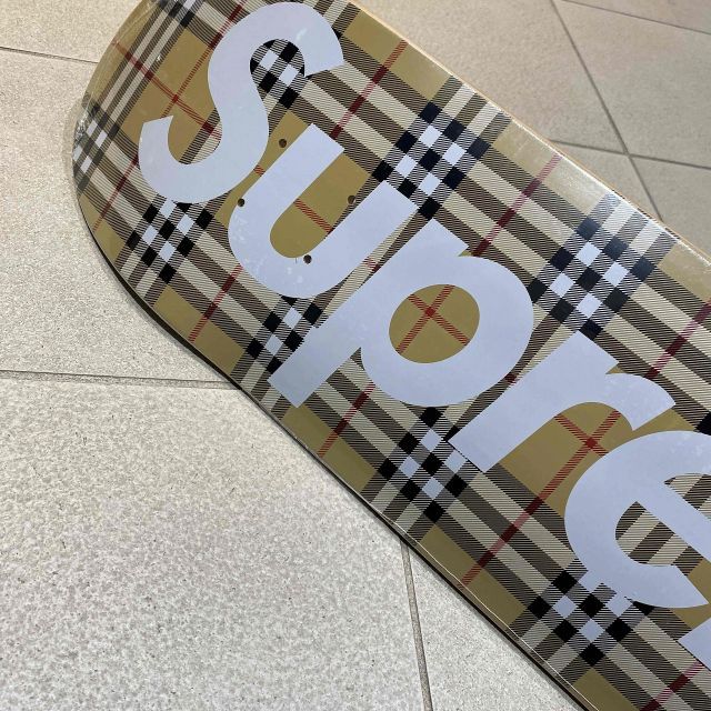 Supreme 22ss x Burberry Skateboard シュプリーム バーバリー
