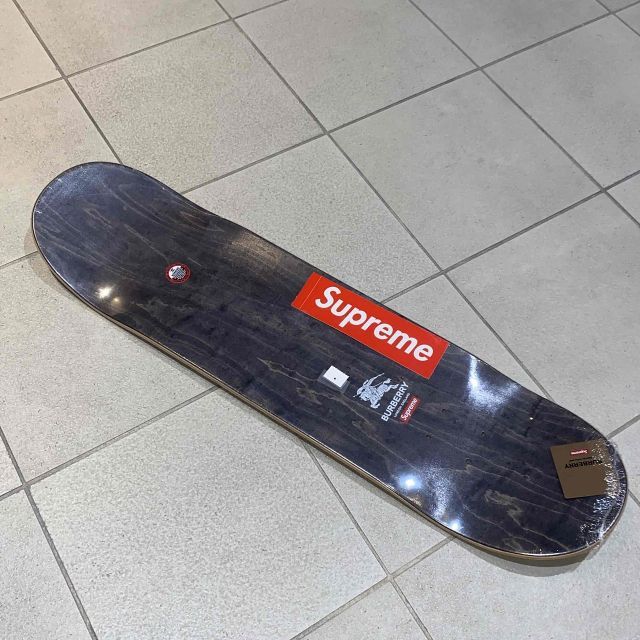 Supreme 22ss x Burberry Skateboard シュプリーム バーバリー