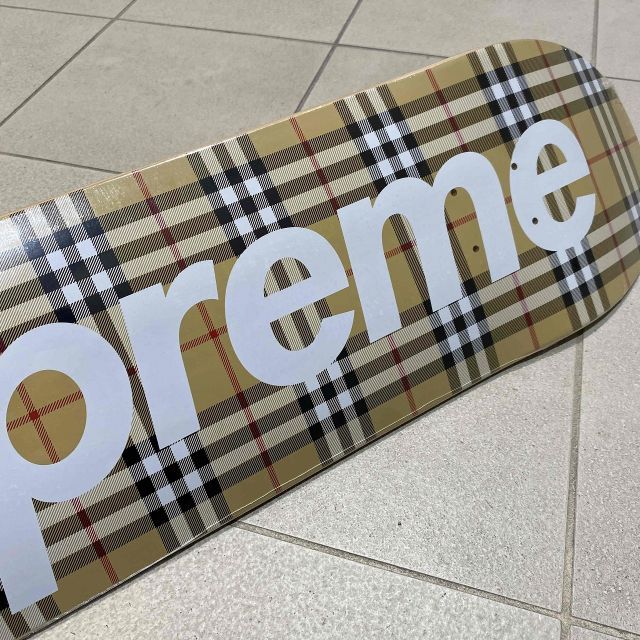 Supreme 22ss x Burberry Skateboard シュプリーム バーバリー