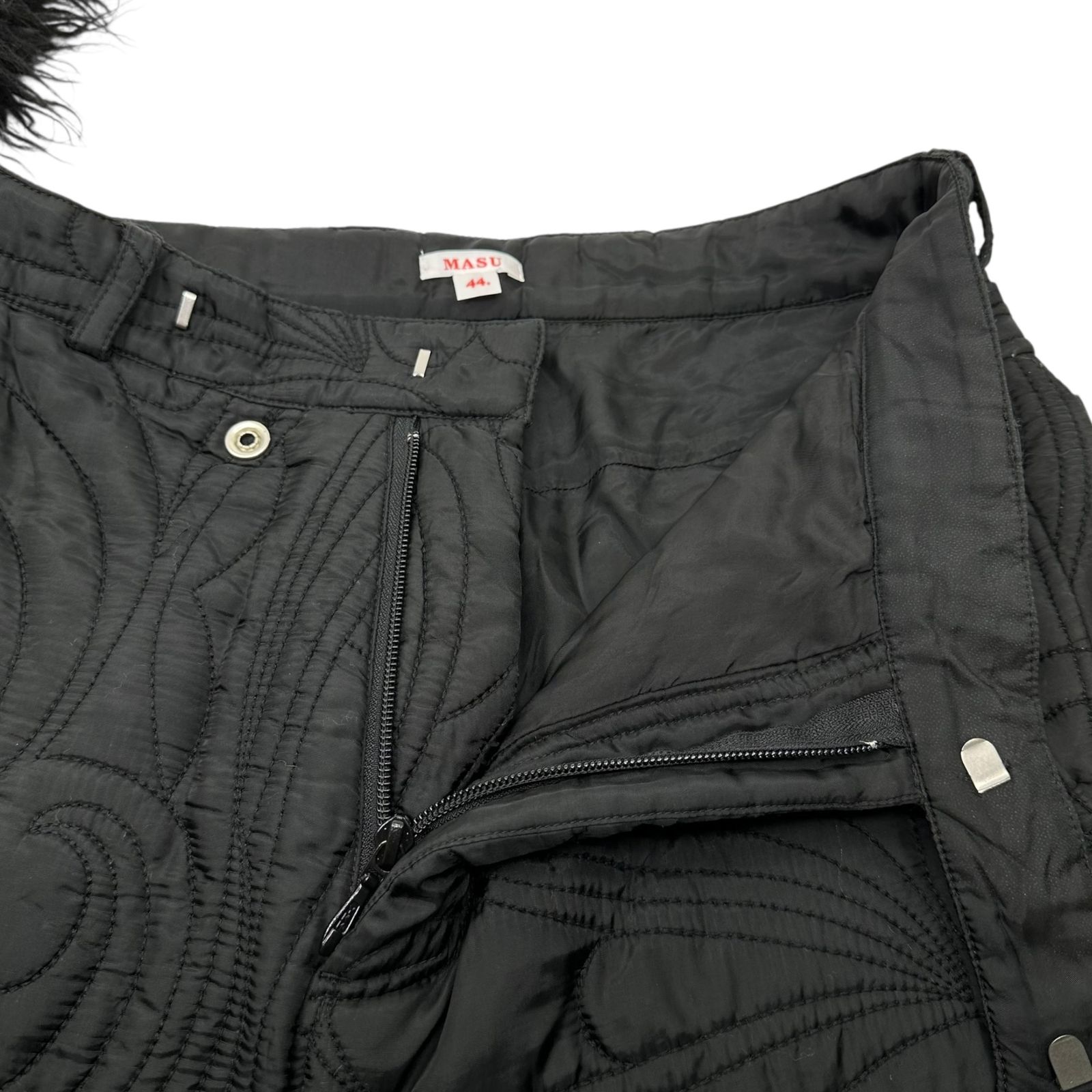 値下げ　MASUサイケデリックキルティングパンツ 値下げ MASUサイケデリックキルティングパンツ MASU(エムエーエスユー