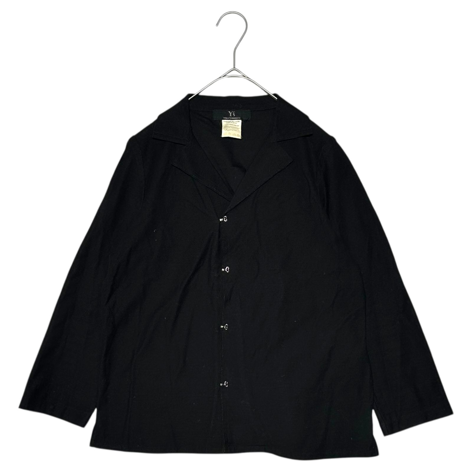 Y's(ワイズ) Hook-button cotton jacket フックボタン コットン