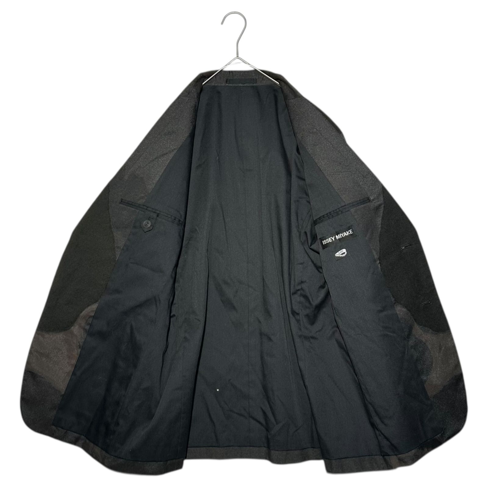 ISSEY MIYAKE(イッセイミヤケ) エーポック 幾何学模様 異素材 切替