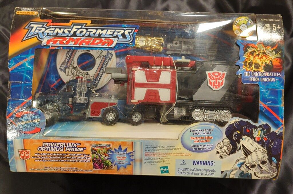 HASBRO TF ARMADA POWERLINX OPTIMUS PRIME