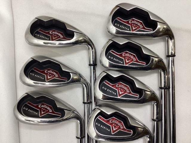キャロウェイ　ビッグバーサアイアンセット2008　7本セット キャロウェイ ビッグバーサアイアンセット2008 7本セット キャロウェイ