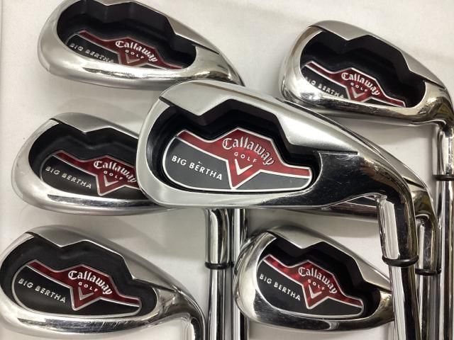 中古】アイアンセット キャロウェイ ビッグバーサ アイアン 7本組 2006