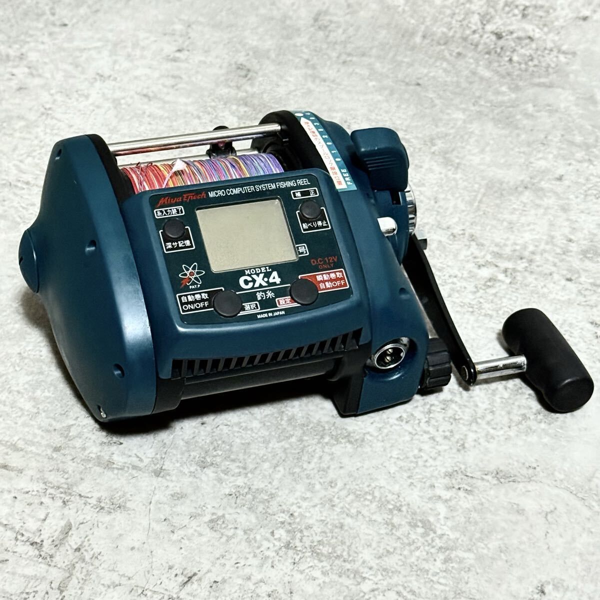 ☆程度良好☆ミヤマエ 電動リール ミヤエポック CX-4/MIYA EPOCH