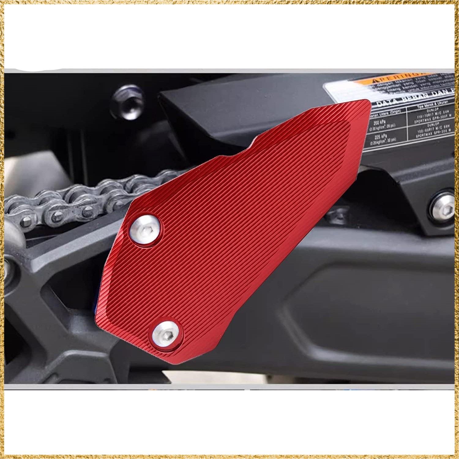 ☆彡送料無料でお届け☆彡Color:レッド motokano フットペッグ ヒール