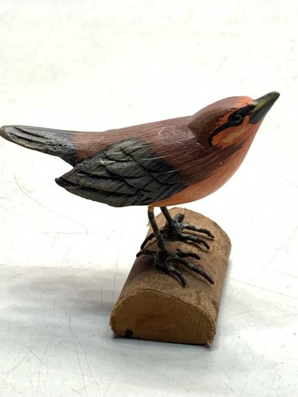 バードカービング教本2冊 アメリカオオモズ・ハヤブサ 野鳥彫刻