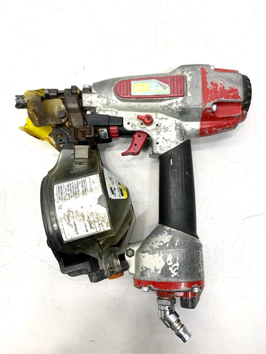 動作品 エアーコイルネイラ マックス Max 釘打機 CN 450 S 50 mm DIY 常圧