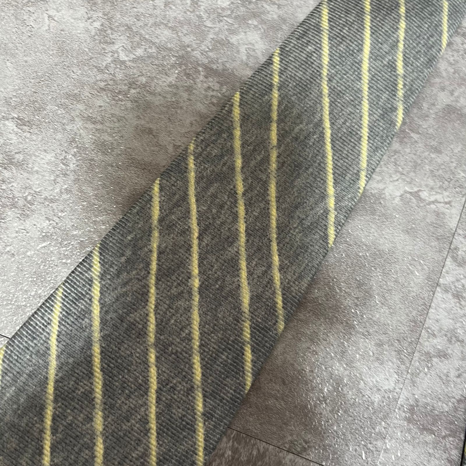 ルリス セッテピエゲ ネクタイ バイカラー ストライプ ルリス セッテピエゲネクタイLE LYS Sette Pieghe Tie - ピイスクラシック