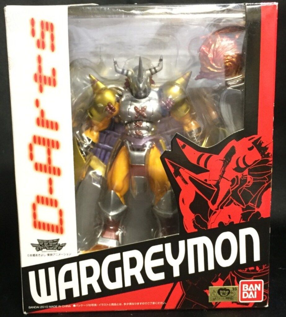 WARGREYMON ウォーグレイモン　未開封 バンダイ D-Arts デジモンアドベンチャー ウォーグレイモン