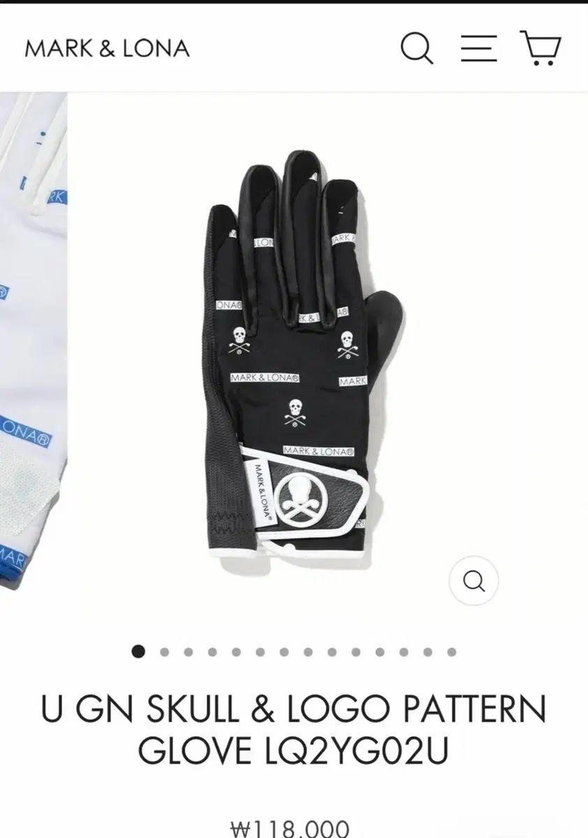 MARK - LONA マークアンドロナ ゴルフ 手袋