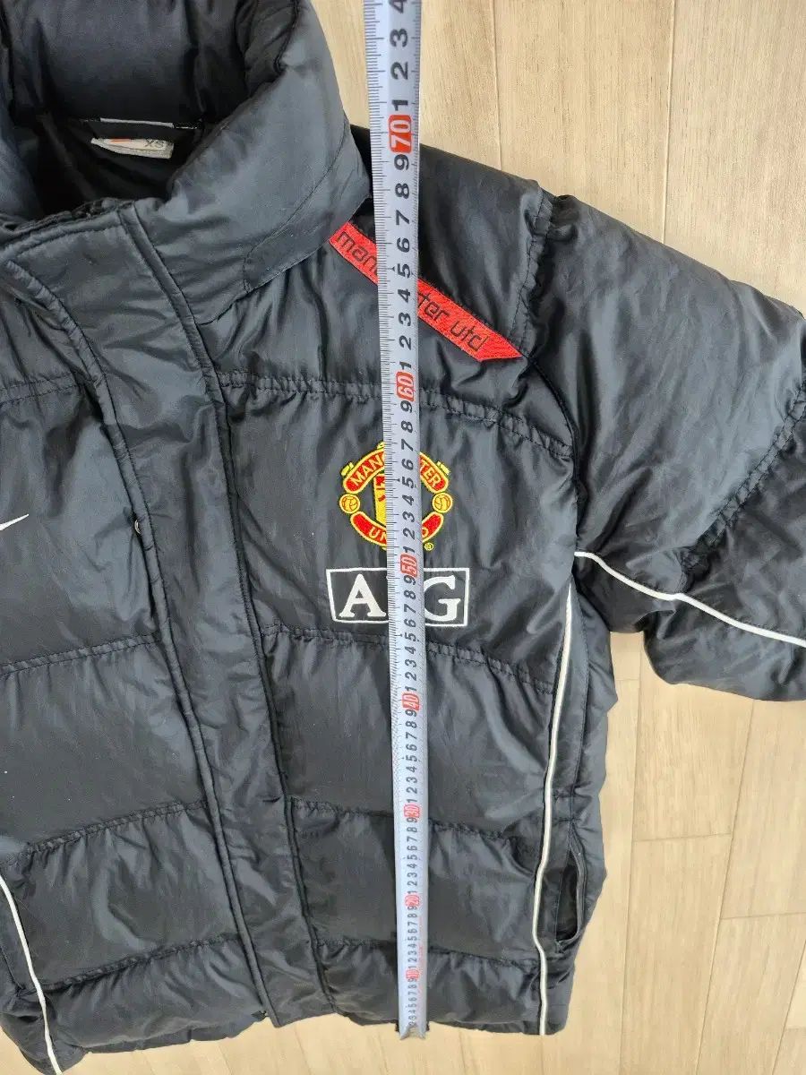 NIKE マンチェスター・ユナイテッドFC AIG ダウン ブラック 90サイズ