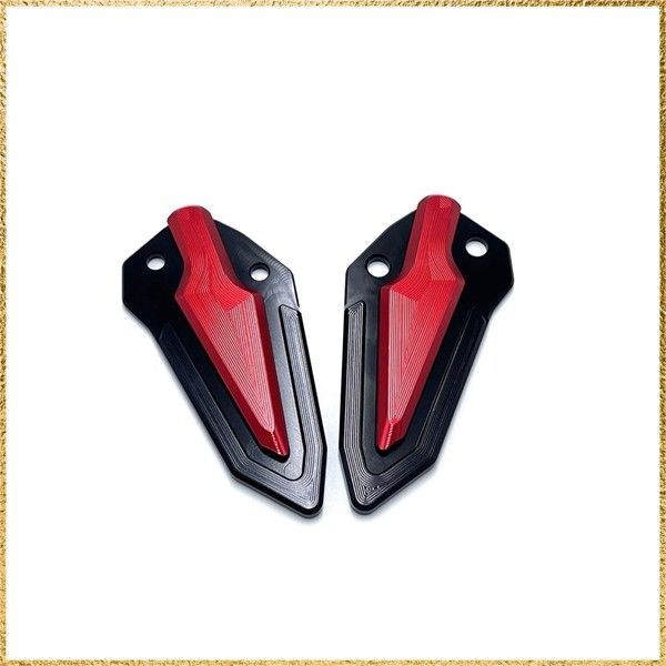 ☆彡送料無料でお届け☆彡Color:レッド motokano フットペッグ ヒール