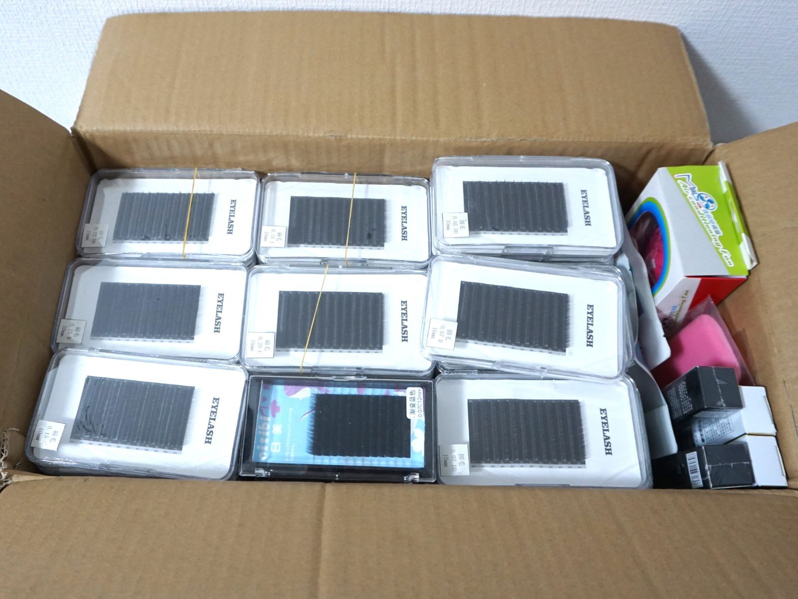 まつエク道具 フラットラッシュ まつ毛エクステ