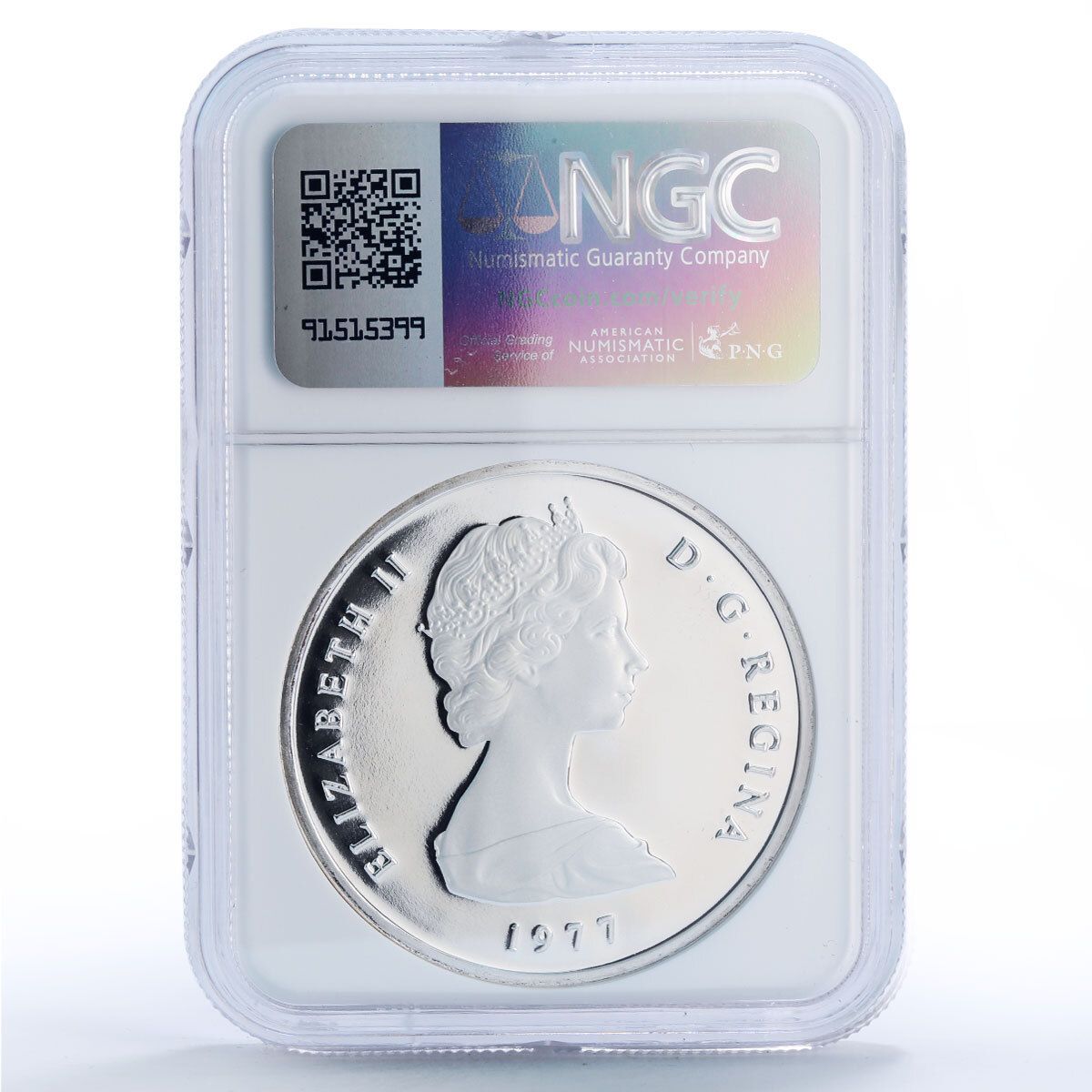 1976年 英領タークスカイコス諸島20クラウン タークス・カイコス諸島