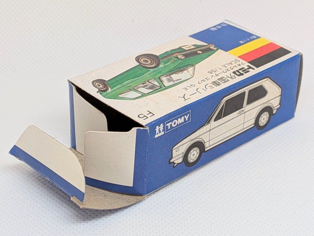 トミー トミカ青箱日本製 フォルクスワーゲン ゴルフ GLE/赤 F5-2-3