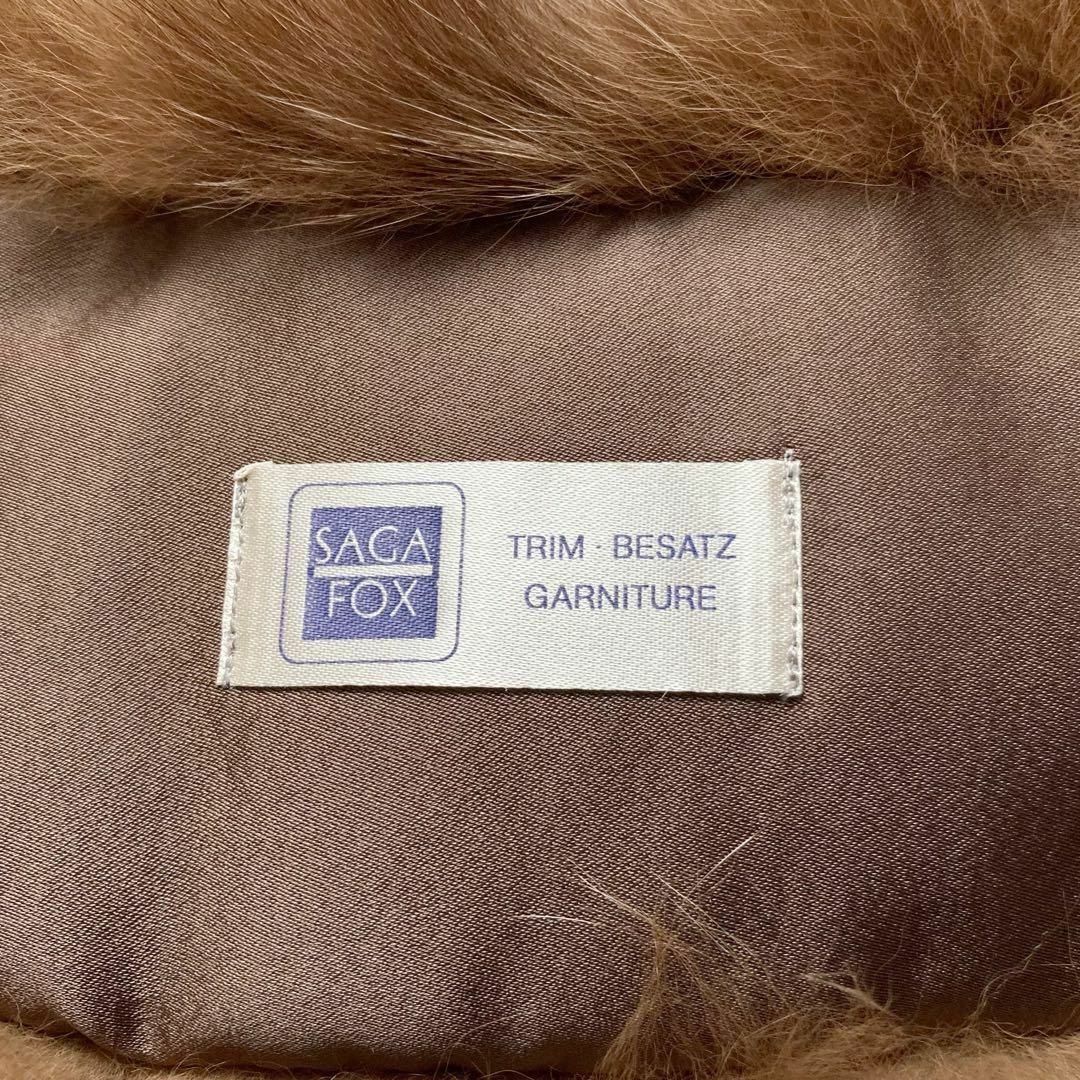 タグ付・未使用 SAGA FOX サガファー ブルーフォックス ファーマフラー