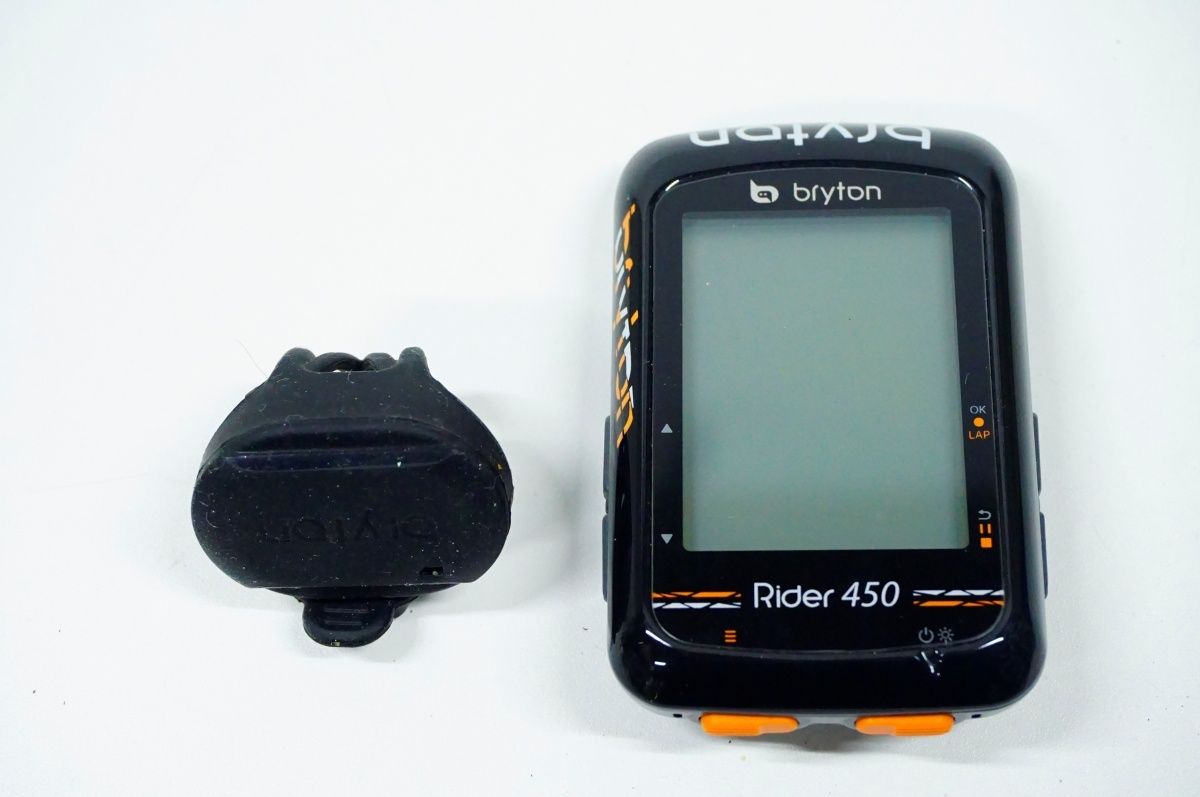 Bryton Rider 450 サイコン 本体トリプルセンサーセット Bryton