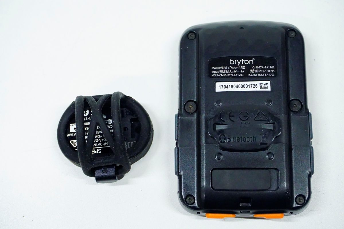 Bryton Rider 450 サイコン 本体トリプルセンサーセット Bryton Rider