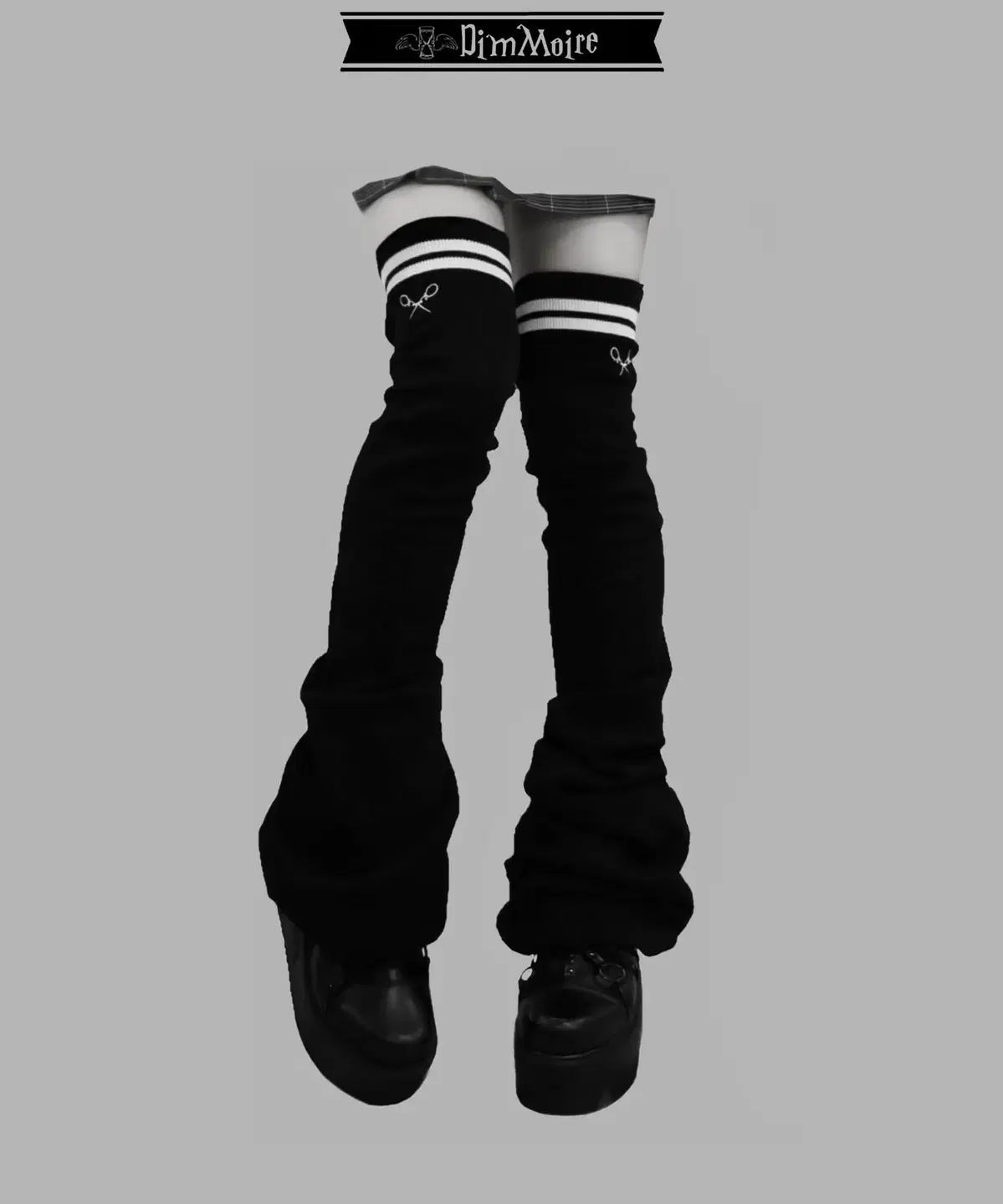 dimmoire 딤모아르 ニーハイ ソックス レッグウォーマー - メルカリ