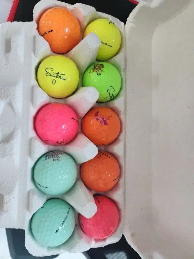 セイントナイン ゴルフボール ロストボール 50個 COLOR