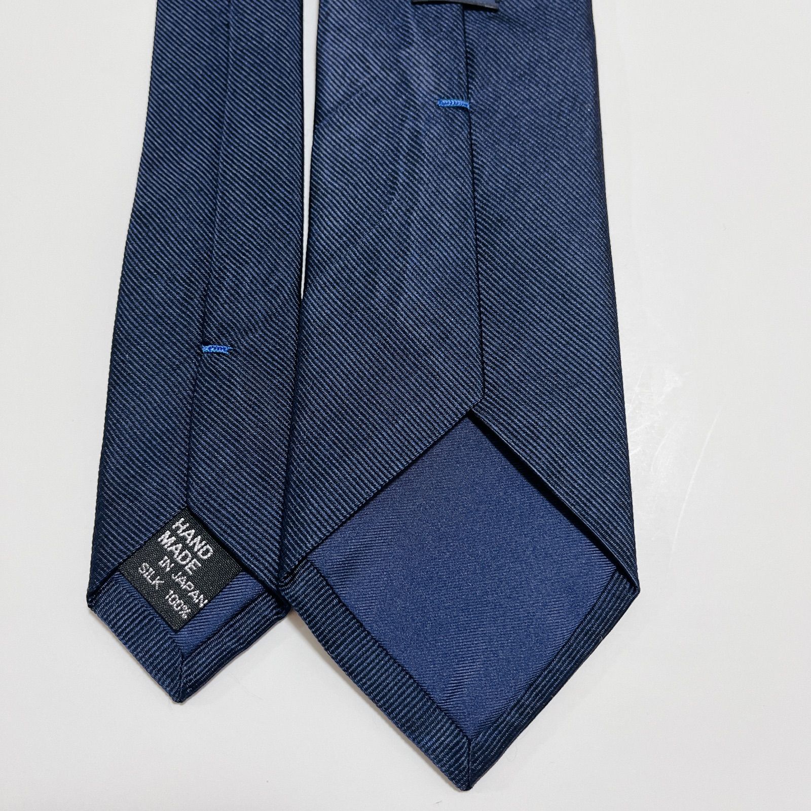 美品 ビームスエフ ネクタイ ハイブランド ソリッドタイ 無地 光沢