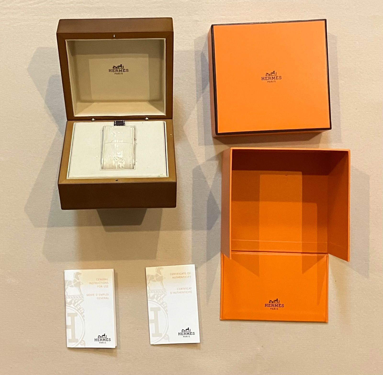 HERMES エルメス 空箱 ケース セット