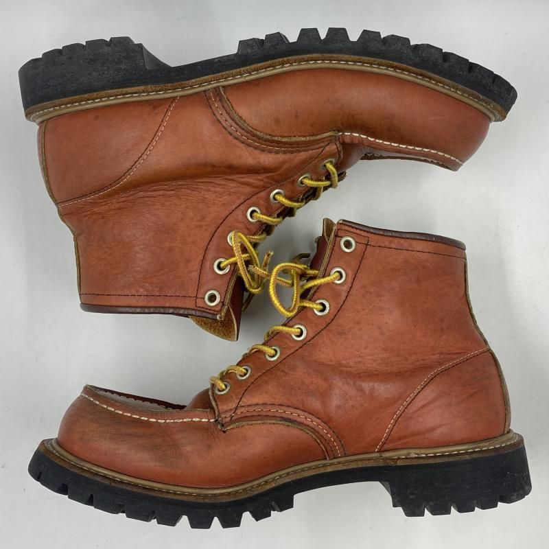 中古】☆RED WING 90s 8175 四角犬タグ アイリッシュセッター ブラウン