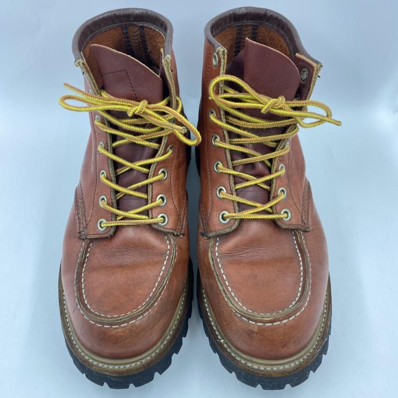 中古】☆RED WING 90s 8175 四角犬タグ アイリッシュセッター ブラウン
