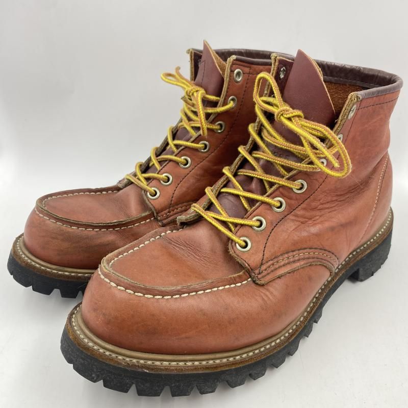 中古】☆RED WING 90s 8175 四角犬タグ アイリッシュセッター ブラウン