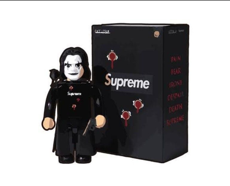 Supreme 2021 FW THE Crow Kubrick 1000 MEDICOM TOY シュプリーム メディコムトイ