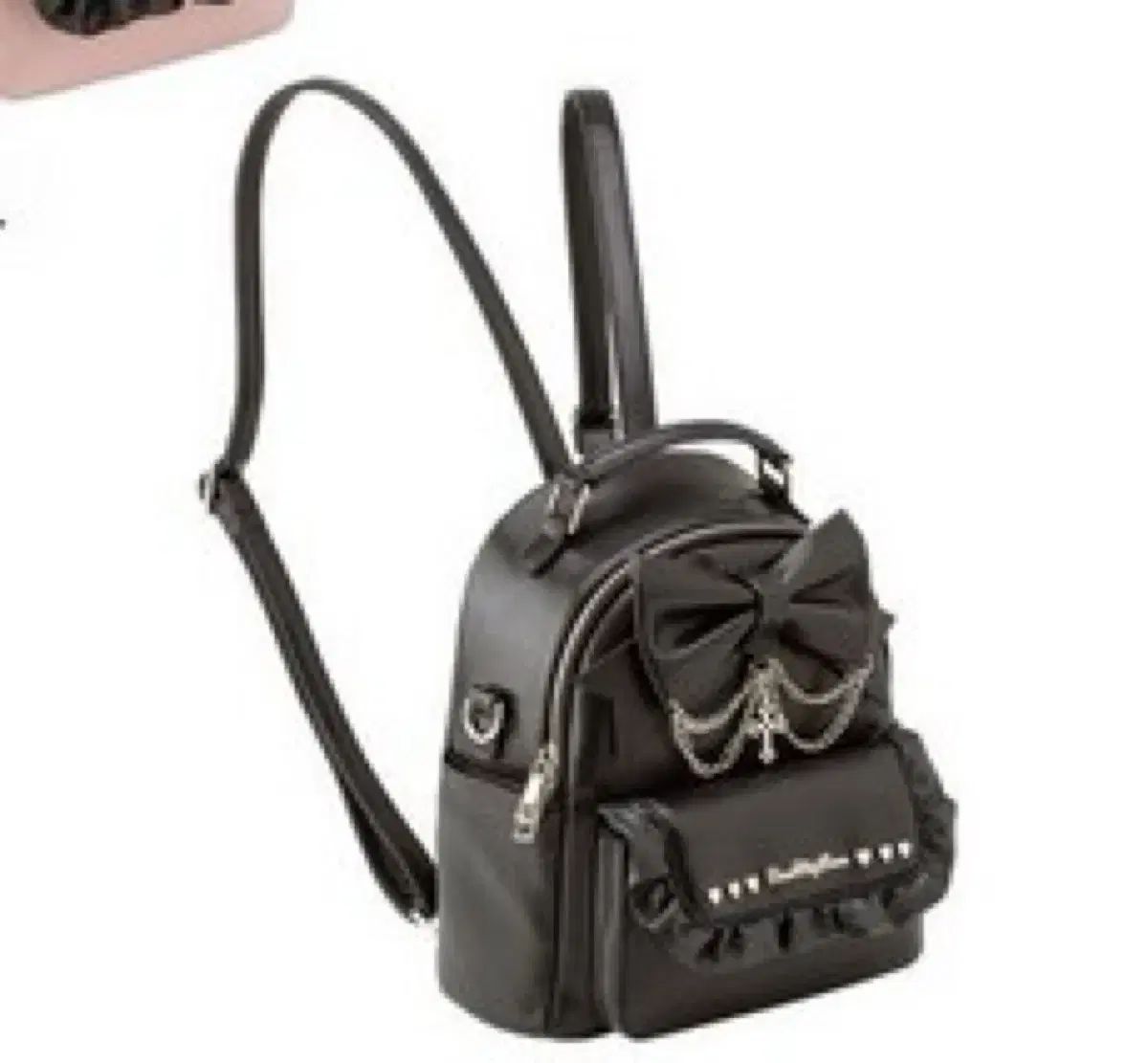 地雷系 ディアマイラブ リボン チェーン フリル ハート スタッズ