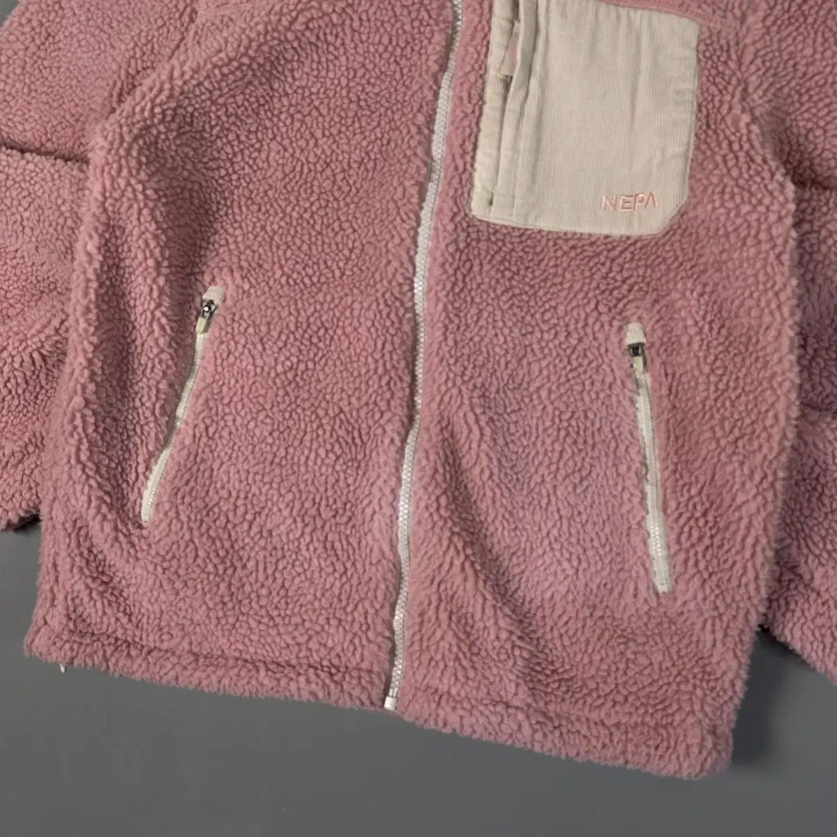 NEPA フリース ジップアップ ピンク 90 122304 - メルカリ