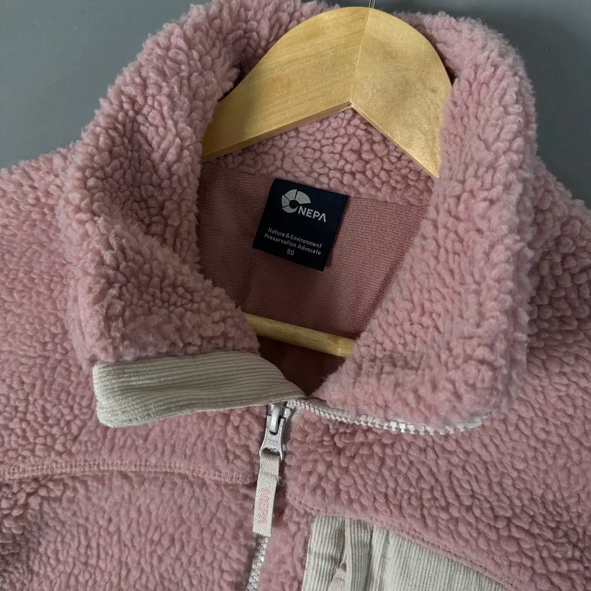 NEPA フリース ジップアップ ピンク 90 122304 - メルカリ