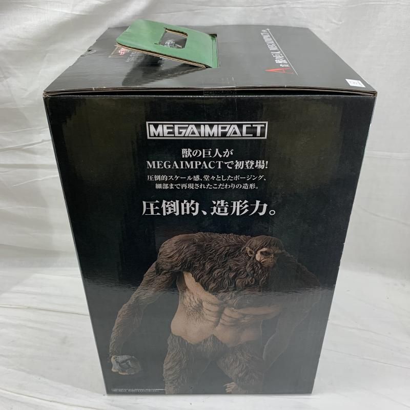 中古】未開)A賞 獣の巨人 MEGAIMPACT ｢一番くじ 進撃の巨人 ～獣の巨人