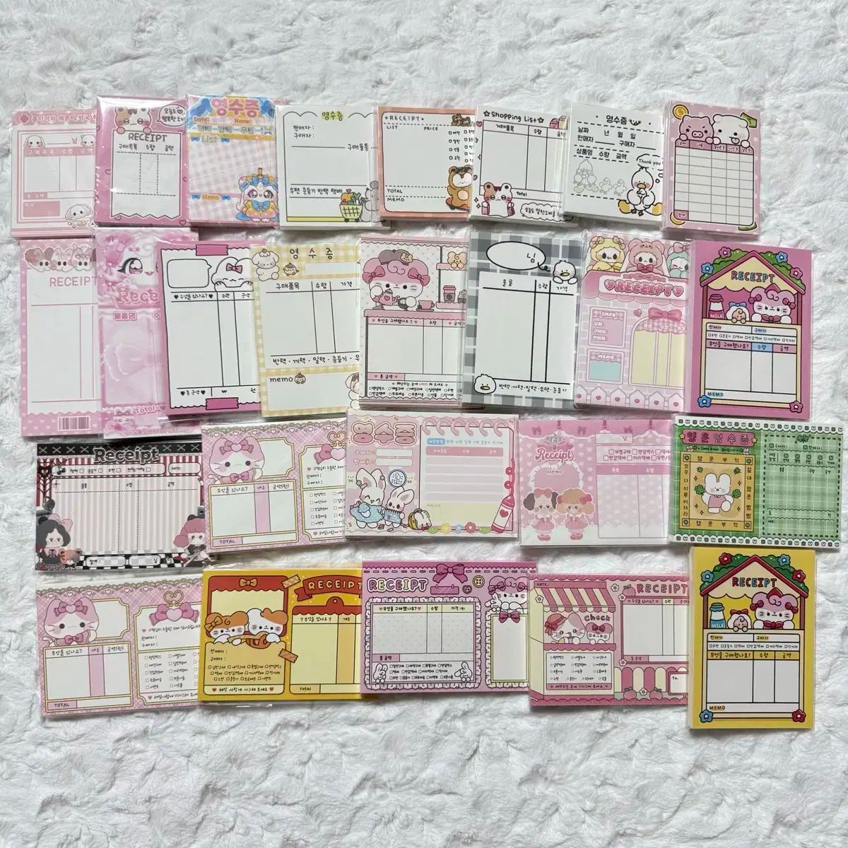 韓国作家メモ用紙ミックス| 韓国雑貨 文房具 韓国雑貨 文房具 韓国雑貨