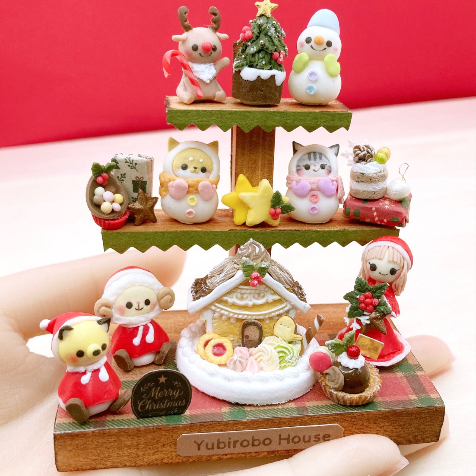 ミニチュア ツリー全部セット ハンドメイド