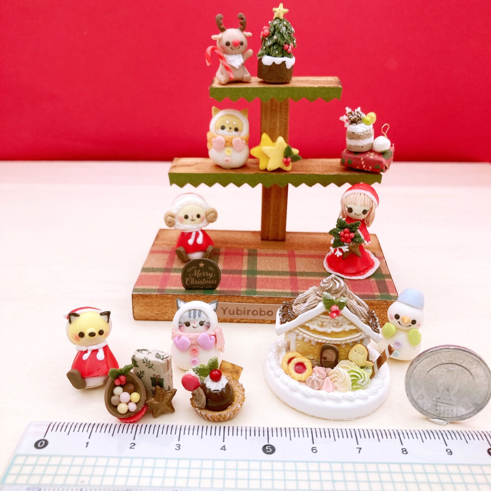 ミニチュア ツリー全部セット ハンドメイド