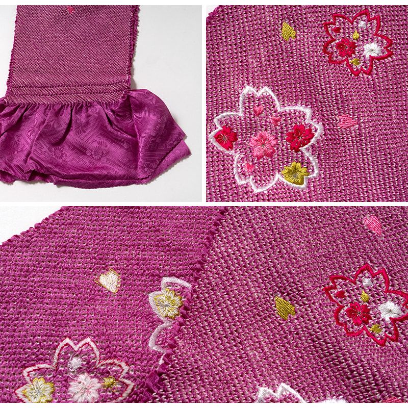 R*n様 新品未使用　加藤萬　みふじ　高級　帯揚げ　絞り　成人式　七五三 訳あり 加藤萬謹製 正絹 帯揚げ 総絞り 振袖用 女物 レディース 成人式