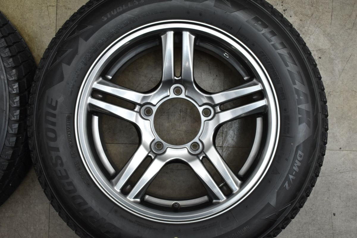 バリ溝】スズキ JB23 ジムニー ランドベンチャー 純正 16in 5.5J +22