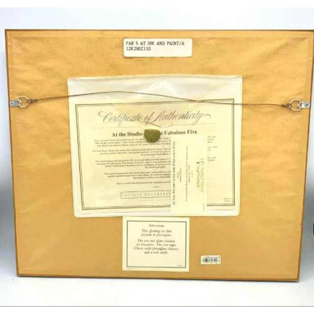 Disney セル画 ミッキー ディズニー5大キャラクター - メルカリ