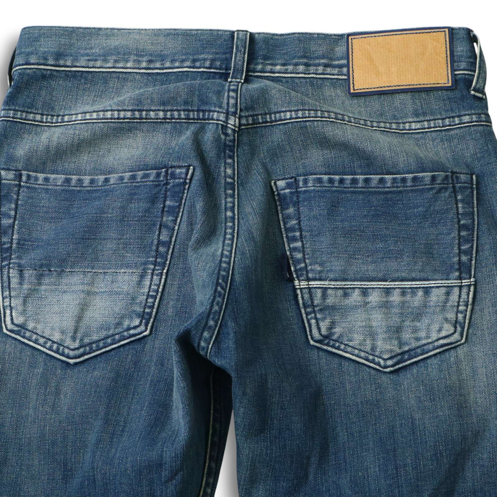イタリア製☆ Care label ケアレーベル tight 202 USED加工 